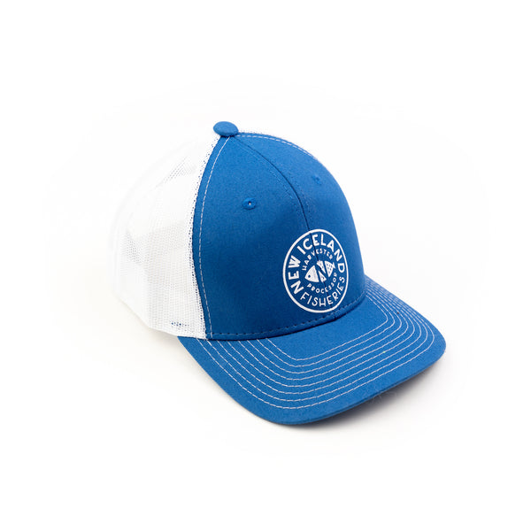 New Iceland Fisheries - Blue and White Trucker Cap